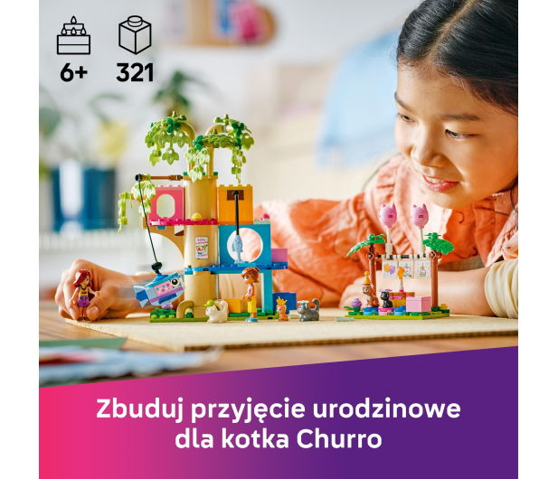 LEGO Friends 42666 Kocie przyjęcie urodzinowe i domek na drzewie - 1331630 - zdjęcie 4